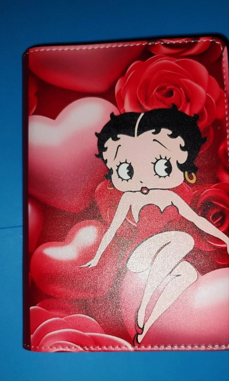 Betty Boop Red Graphic A6 Binder Notebook